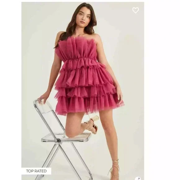 Altar'd State tulle dress - Picture 1 of 4